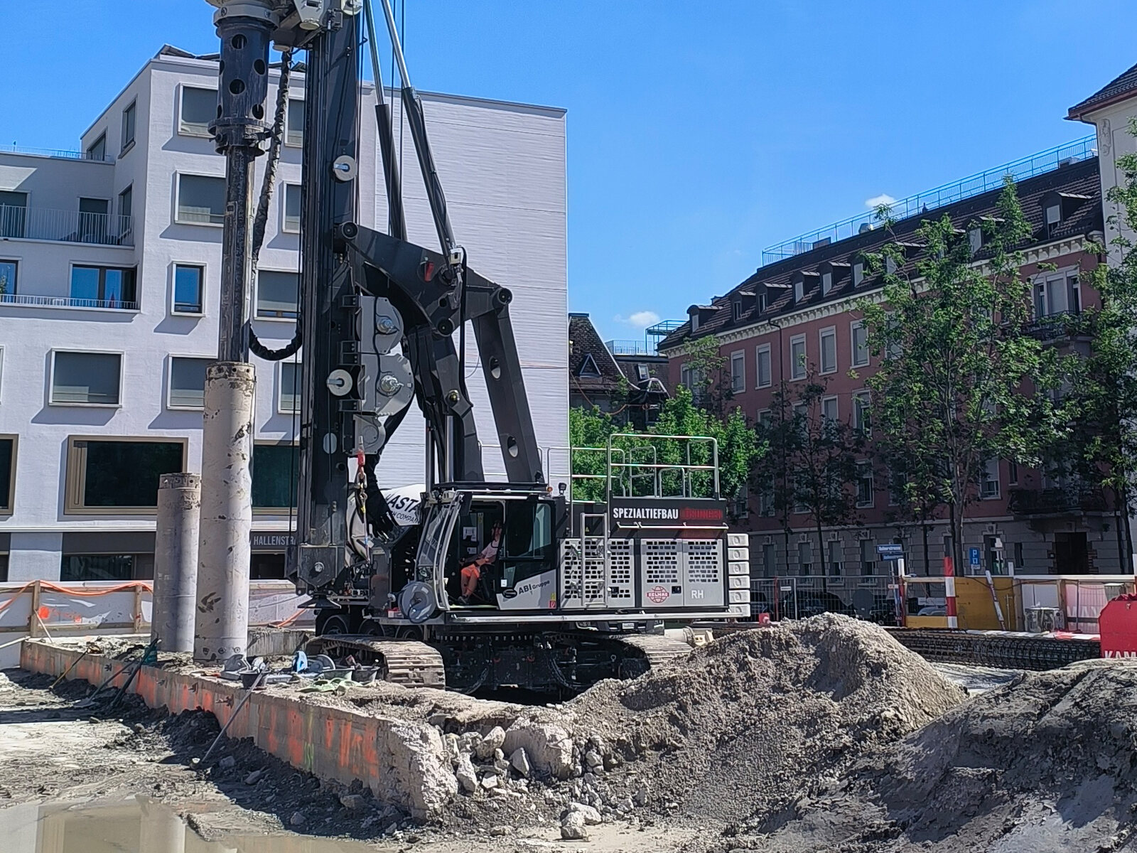 Delmag RH 34 — Drehbohranlage