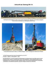 Delmag RH 14, Ankunft in der Schweiz